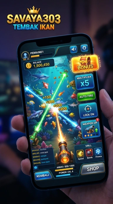 Screenshot aplikasi utama savaya303 yang menampilkan antarmuka pengguna.